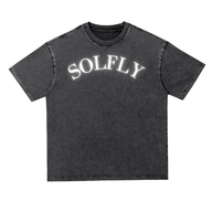 SOLFLY Oversize Acid Wash Tee