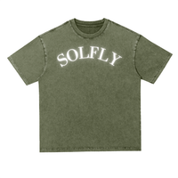 SOLFLY Oversize Acid Wash Tee